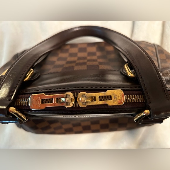 💯 Authentic Louis Vuitton Damier Ebene Verona PM Handbag - Picture 10 of 16